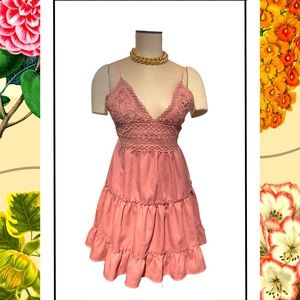 Blush pink dress NWOT